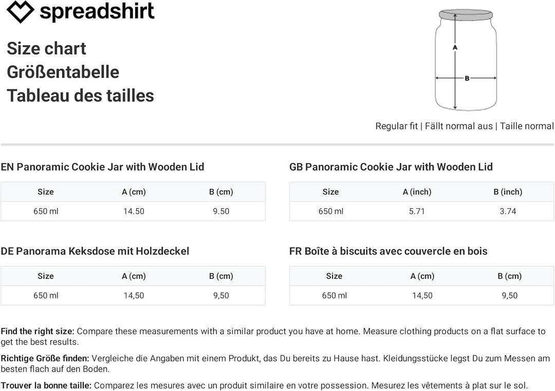 Spreadshirt Sesamstrasse Kekse Krümelmonster Keksdose Weiss 650 ml, Weiss 650 ml