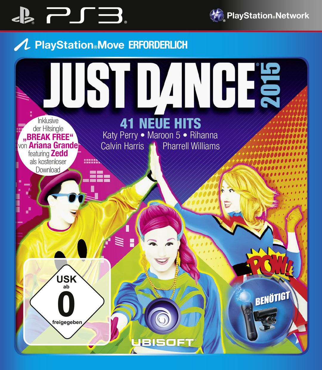 Just Dance 2015 PlayStation 3, PlayStation 3