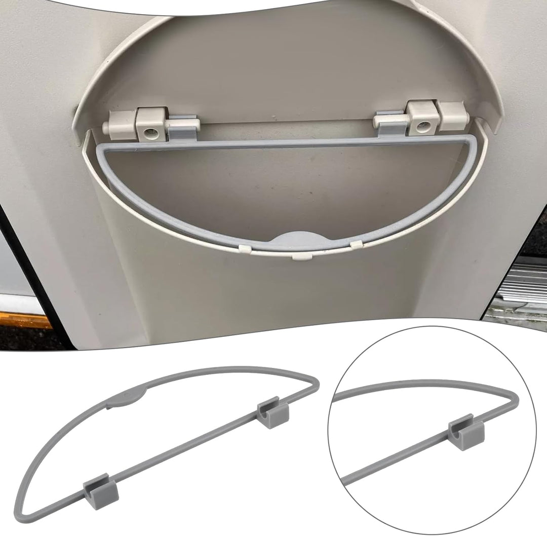 1x Ersatz-D-Ring für Mülleimer Kompatibel mit Hartal-Mülleimern Im Alten Stil 38 Mm X 10 Mm Mülleime