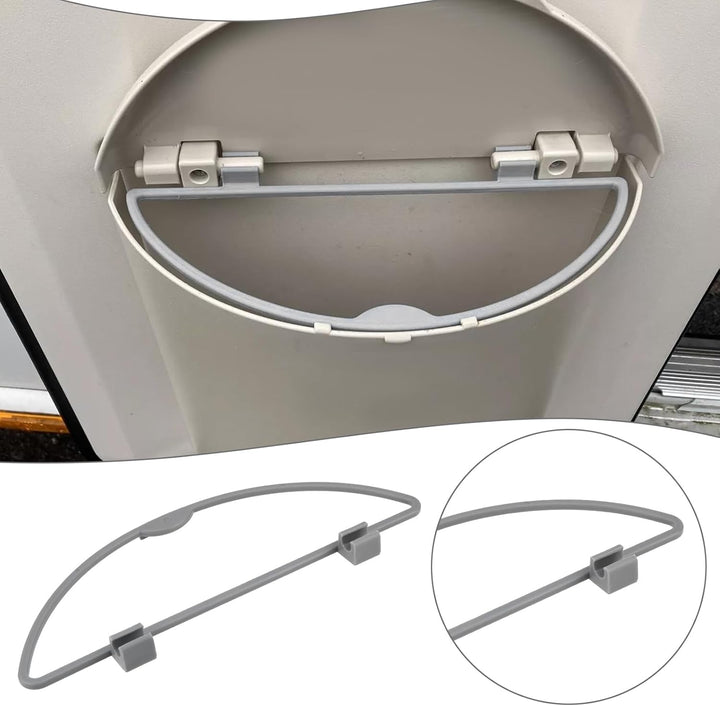 1x Ersatz-D-Ring für Mülleimer Kompatibel mit Hartal-Mülleimern Im Alten Stil 38 Mm X 10 Mm Mülleime