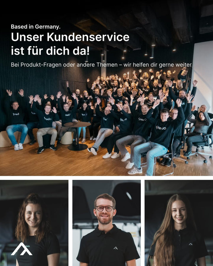 qeedo Motor Tarp Bus Sonnensegel mit UV-Schutz (UV80) & Dark-Coating, Keder; Bänder oder Saugnapf-Mo