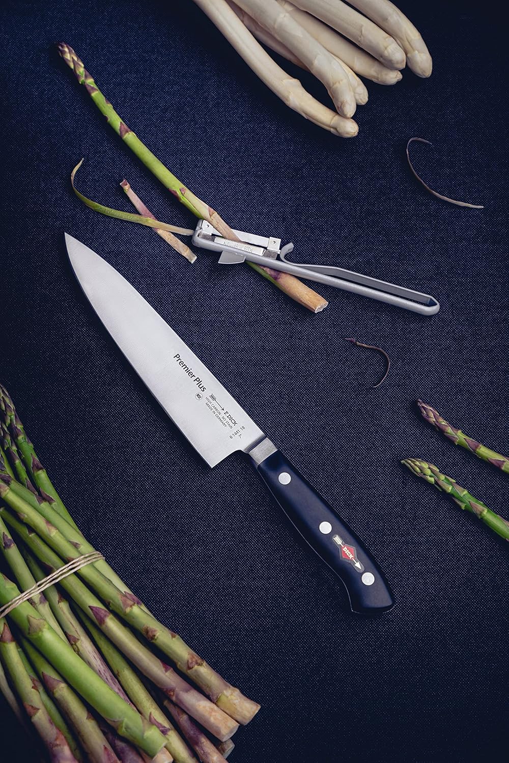 F. Dick Gyuutoo, Premier Plus (Messer mit Klinge 18 cm, X50CrMoV15 Stahl, nichtrostend, 56° HRC) 814