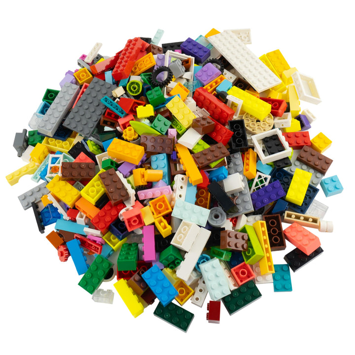 Lego® Steine bunt gemischt - 200 Stück - Bausteine, Sondersteine, Fliesen, Platten - Bausteine für k