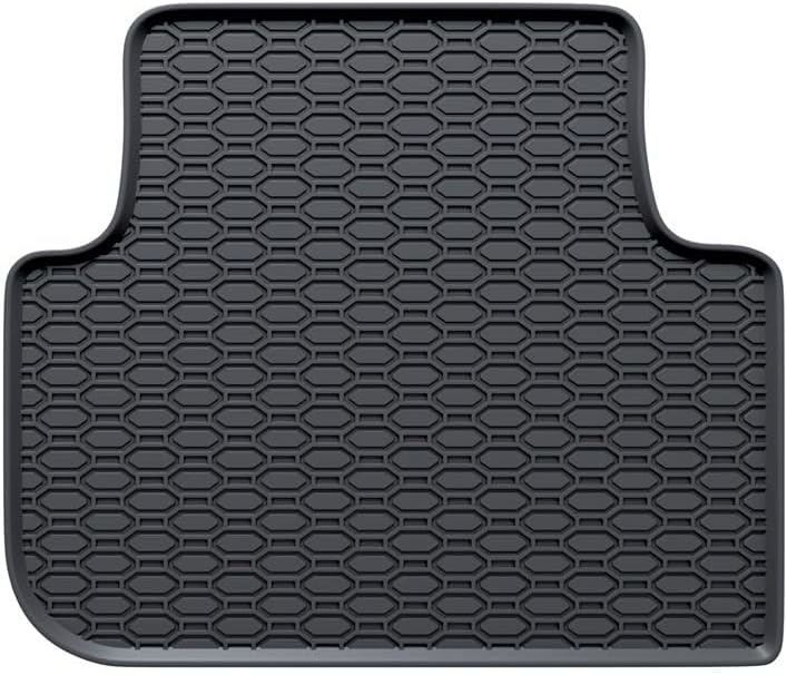 Mossa - Gummifussmatten Auto kompatibel mit Cupra Leon eTSI MHEV Sportstourer (2020- ) schwarz Gummi