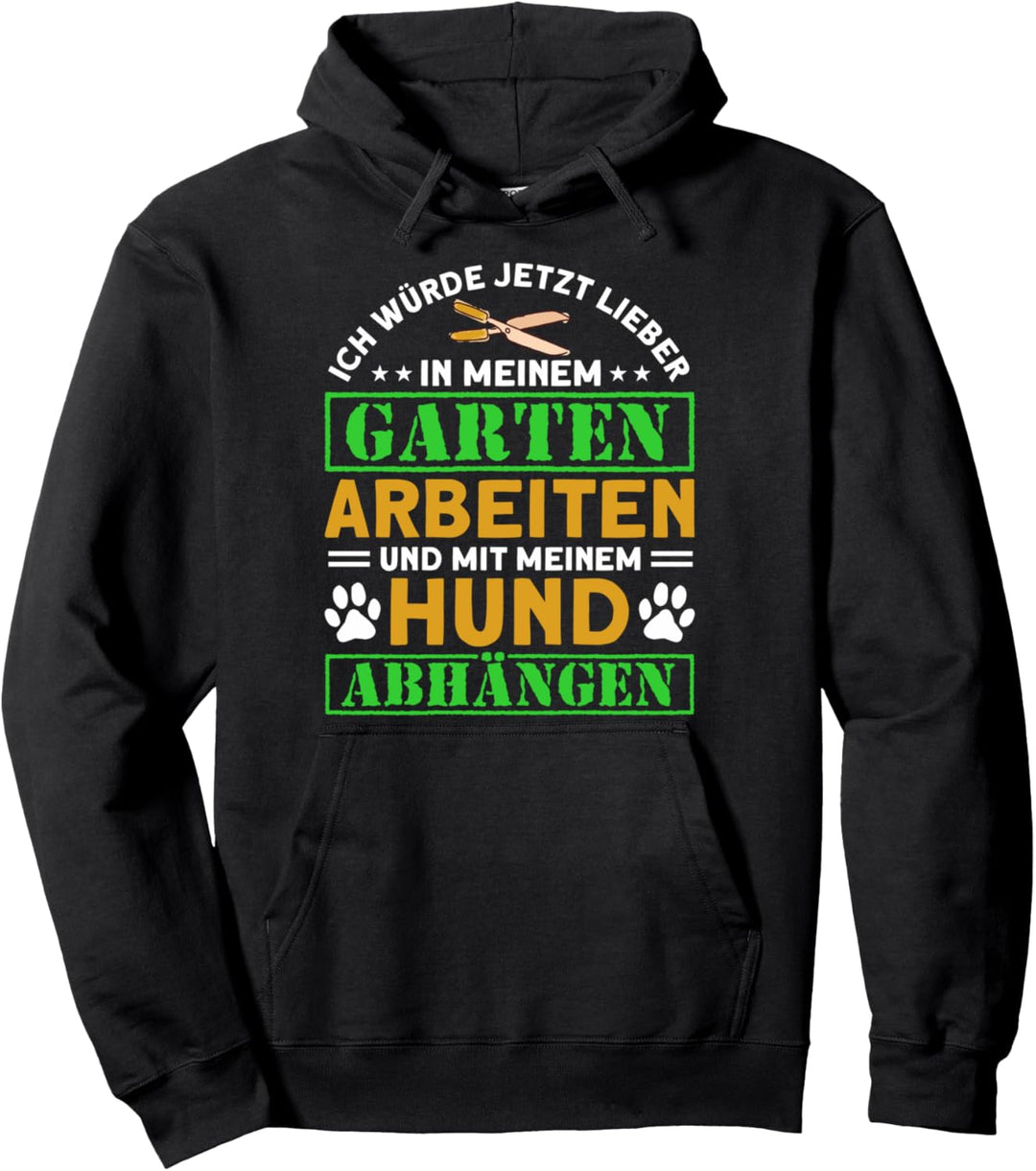 Gartenarbeit Hochbeet Gärtner Garten Pullover Hoodie