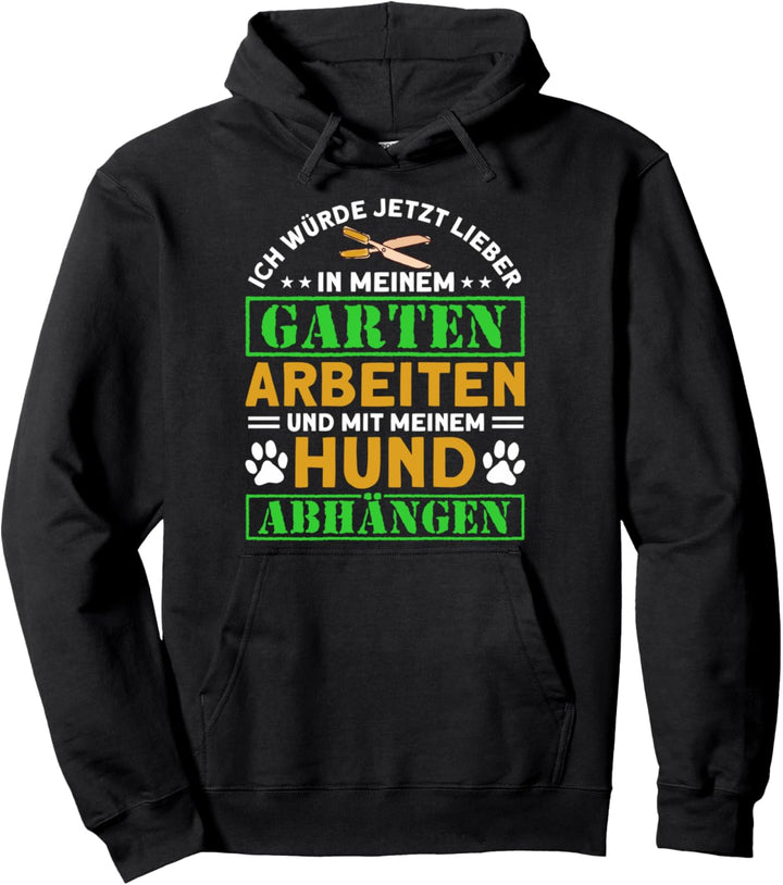 Gartenarbeit Hochbeet Gärtner Garten Pullover Hoodie