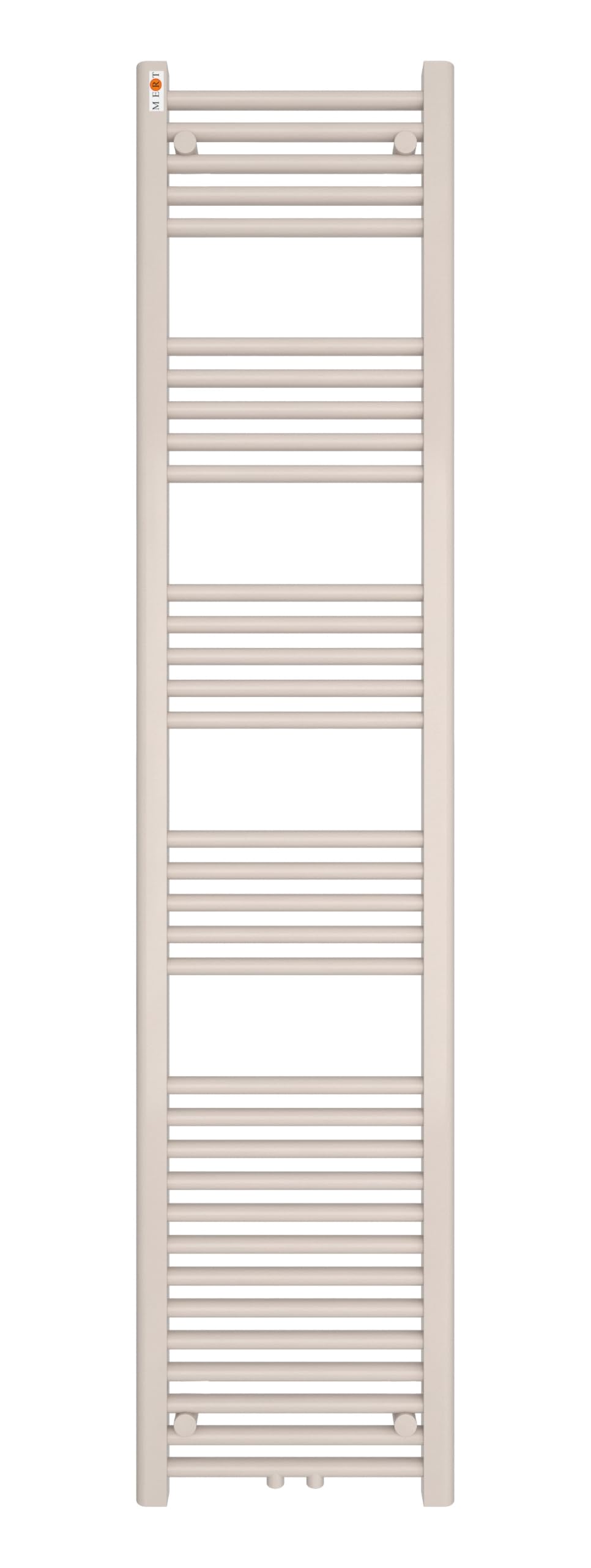 Badheizkörper Handtuchheizkörper mit Mittelanschluss weiss gerade 400x1800 mm Stahl 40x180, Stahl 40