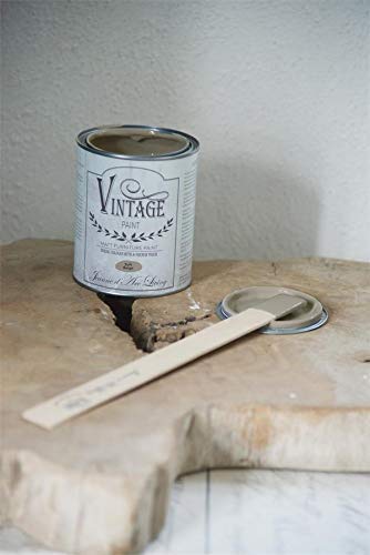 Jeanne d'Arc Living Vintage Paint Kreidefarbe 700 ml/23,6oz Chalk Kalkfarbe JDL Malen (Soft Beige)