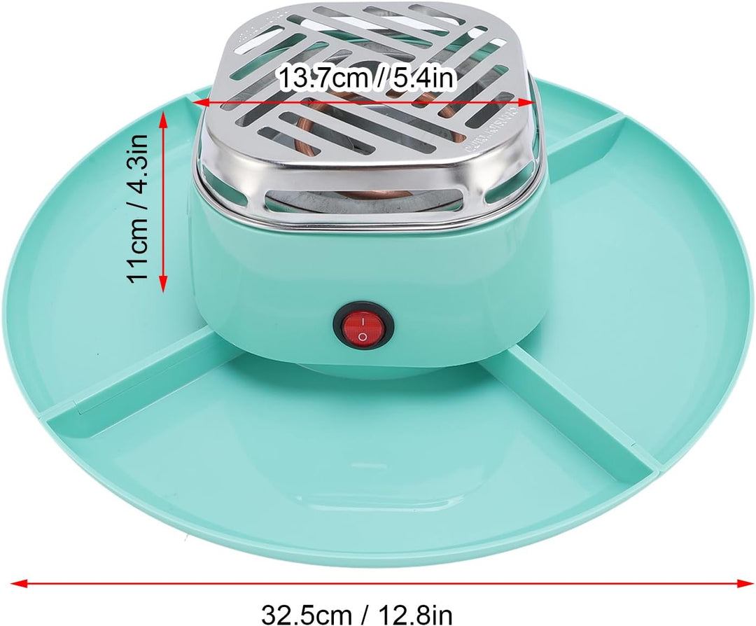 Indoor Electric Smores Maker, einstellbare Temperatur Tabletop Schokoladen -Marshmallow -Röster mit
