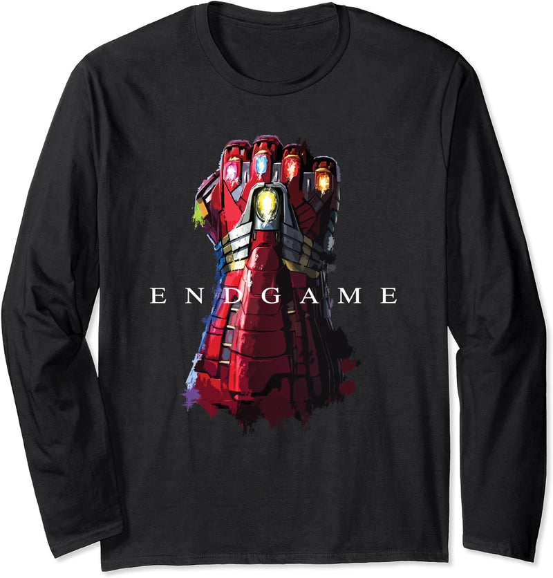 Marvel Avengers: Endgame Iron Man Gauntlet Langarmshirt