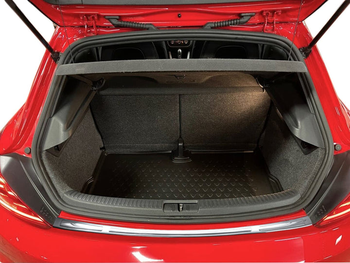 RECAMBO Ladekantenschutz Edelstahl kompatibel für VW Scirocco III Facelift | 2014-2017 - Hochglanz p