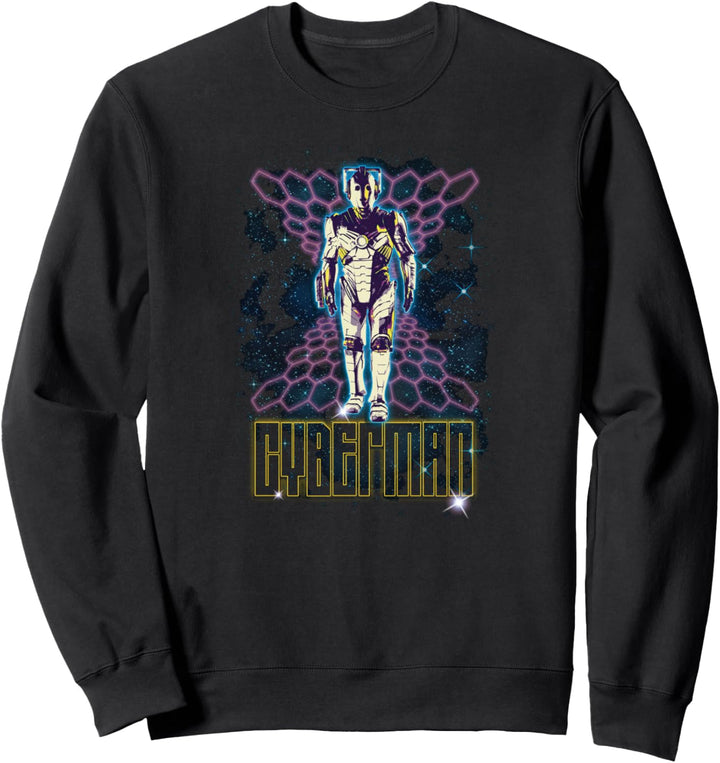 Doctor Who 80er Cyberman Sweatshirt