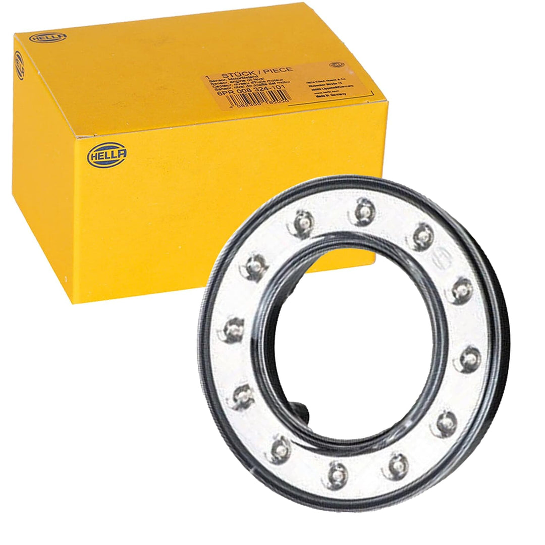 HELLA - Schlussleuchte - LED - 24V - Einbau - Lichtscheibenfarbe: glasklar - LED-Lichtfarbe: rot - S