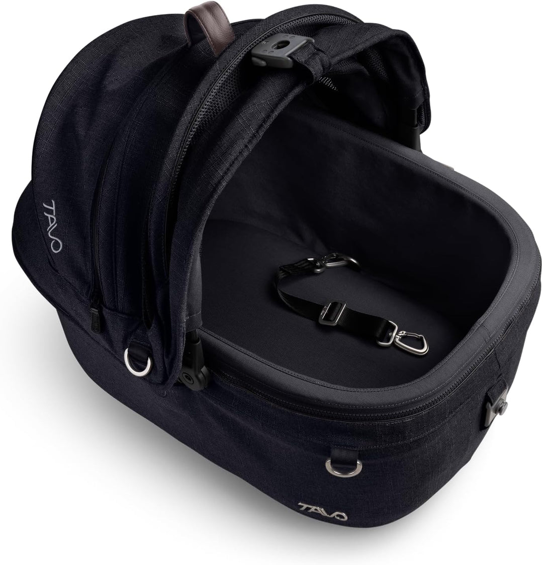 Tavo Maeve 5X Haustier-Schutzsystem – Premium Crash-getesteter Hunde-Autositz & Transportbox – 3-in-