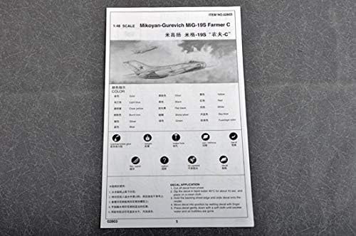 Trumpeter 02803 Modellbausatz MiG-19 S Farmer C