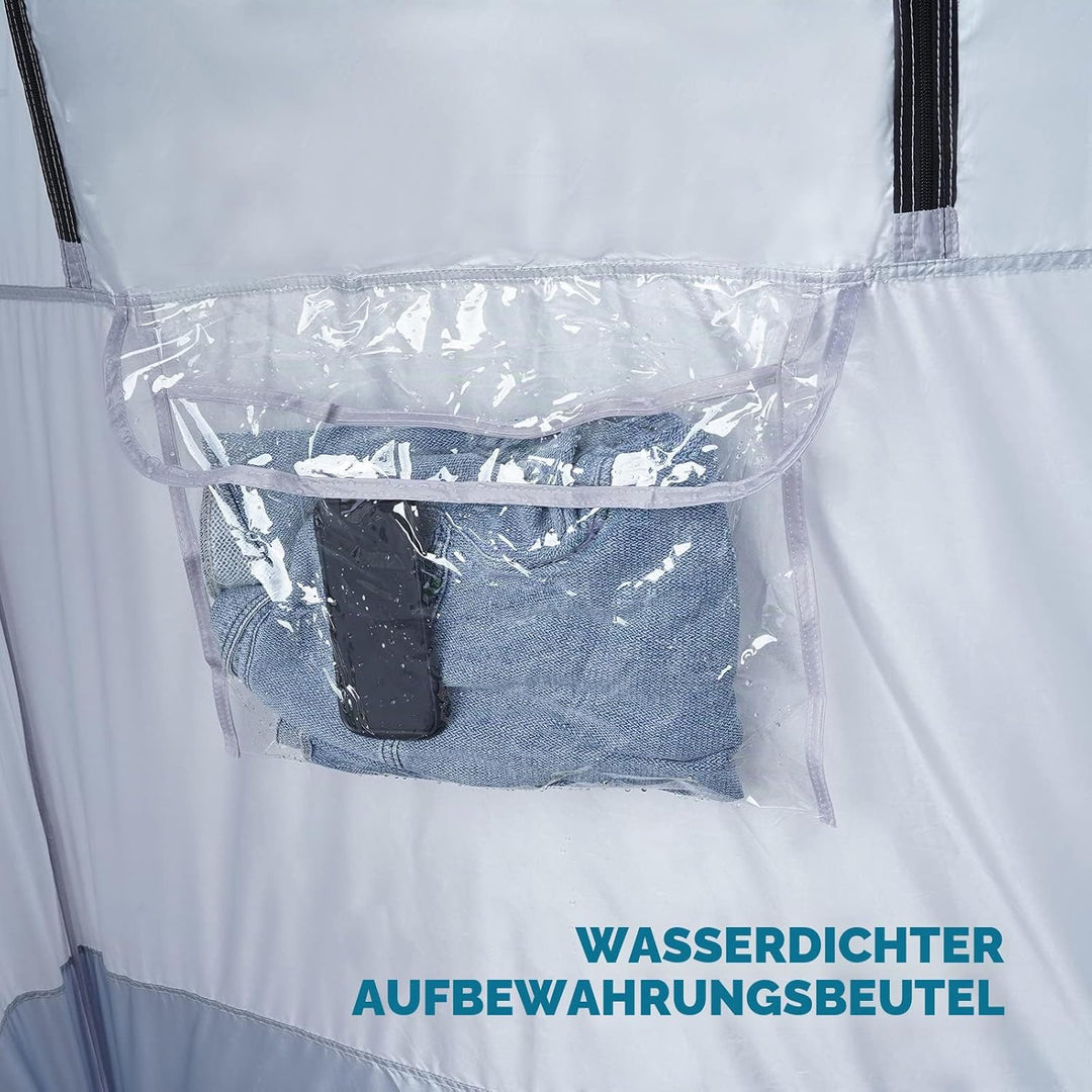 UNP Camping Duschzelt, Outdoor-Camping, Sichtschutz, Umkleidezimmer, tragbares WC-Zelt für Wandern,