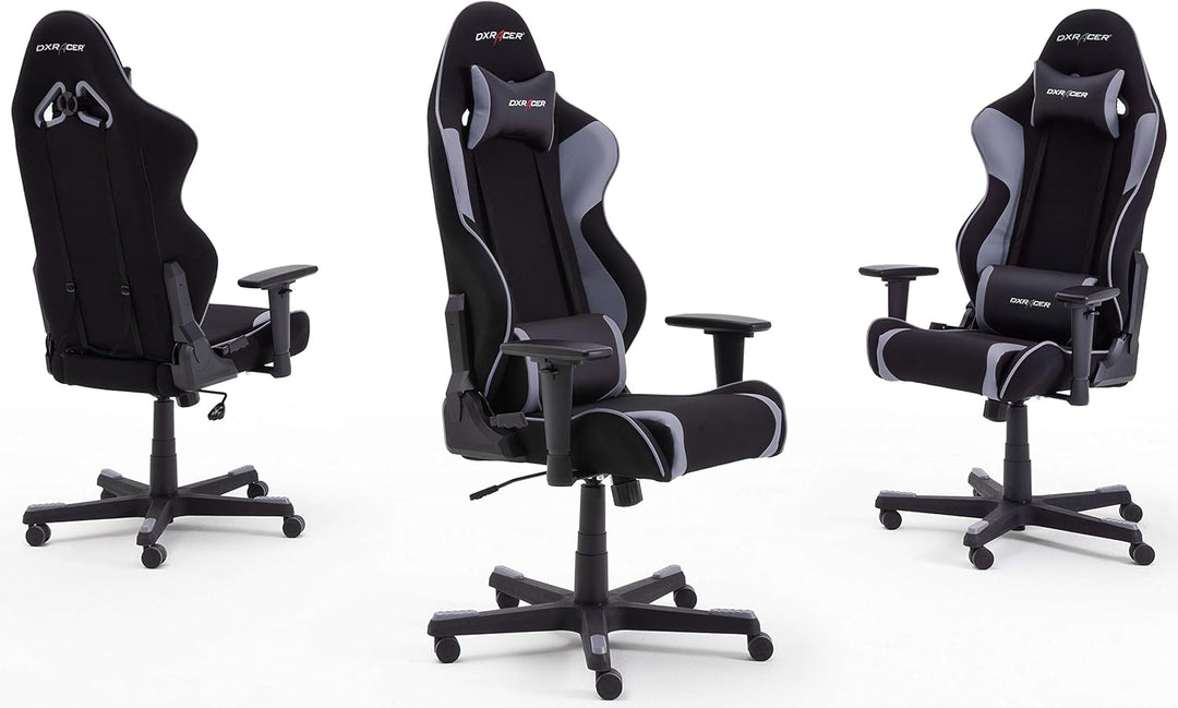 Robas Lund DX Racer OH/RW86/NG R2 Gaming Stuhl XXl für Grosse Gamer bestens geeignet, mit Wippfunkti