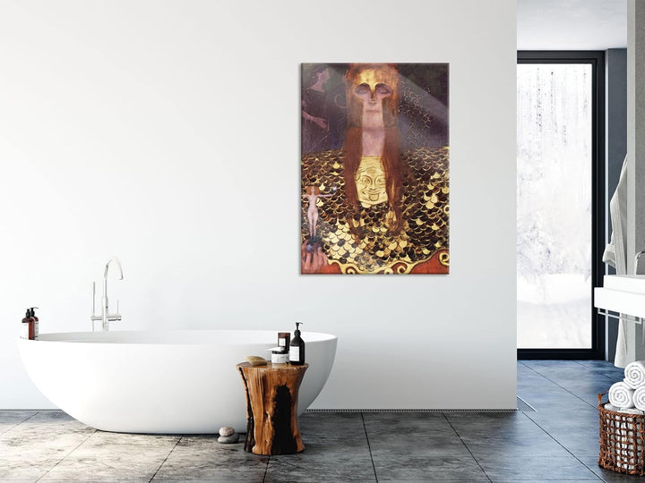 Pixxprint Glasbild | Wandbild aus Echtglas | Caspar David Friedrich - Wanderer über dem Nebelmeer |