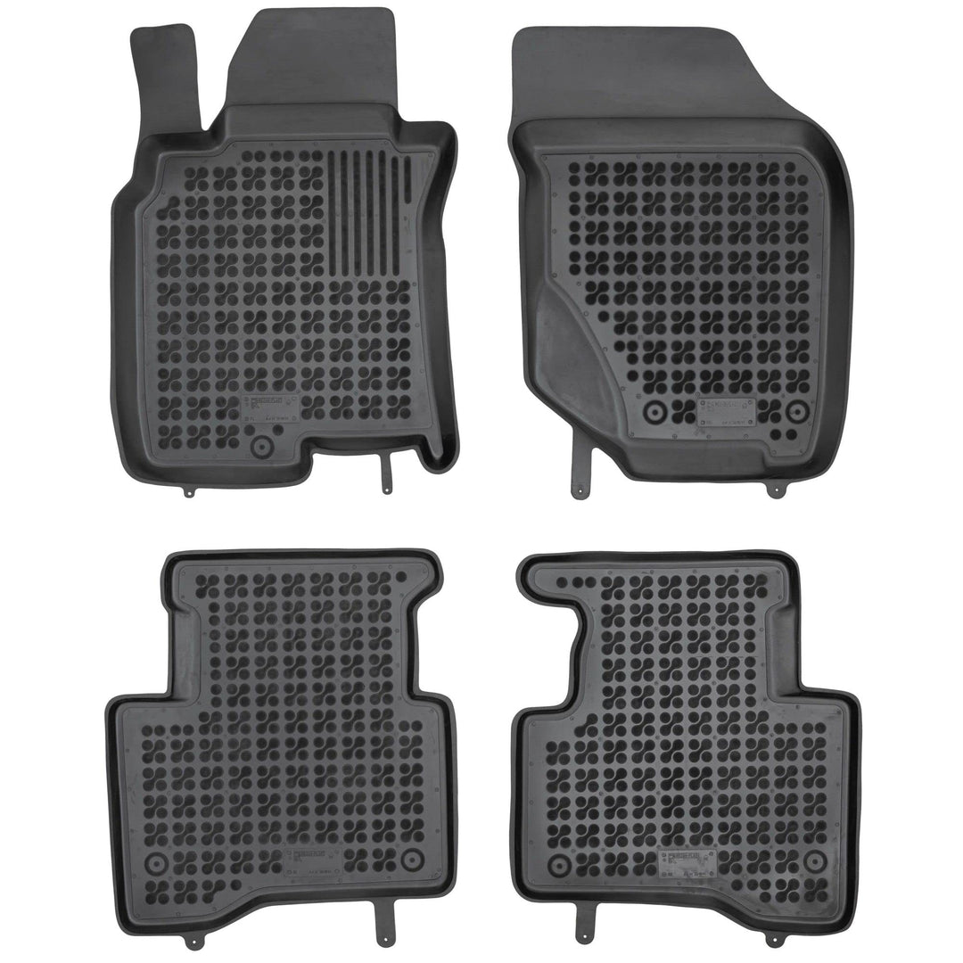 MOTOS Gummimatten Auto Fussmatte passt für Nissan X-Trail I T30 2001-2007 Verbessern Sie Ihren Reise