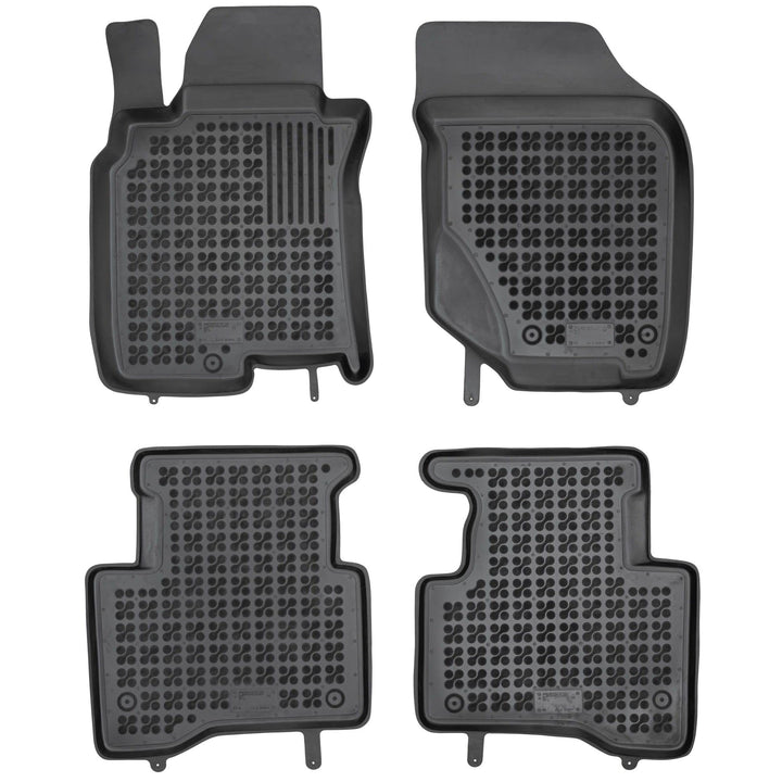 MOTOS Gummimatten Auto Fussmatte passt für Nissan X-Trail I T30 2001-2007 Verbessern Sie Ihren Reise