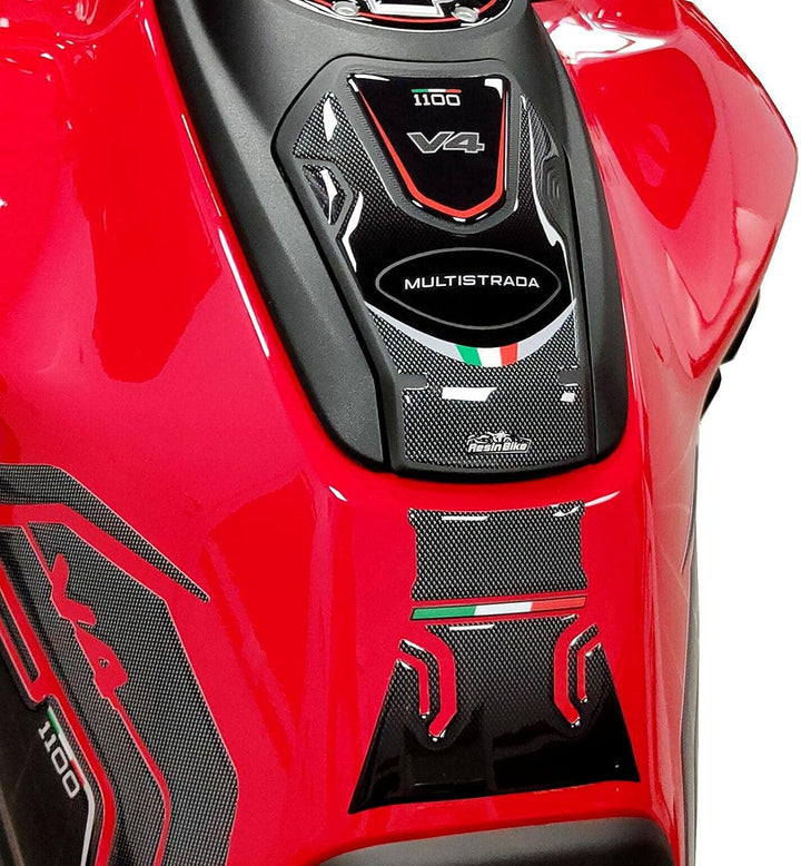 Aufkleber 3D Kompatibel mit Ducati Multistrada V4 2021-2023 Tank-Schutzfolie