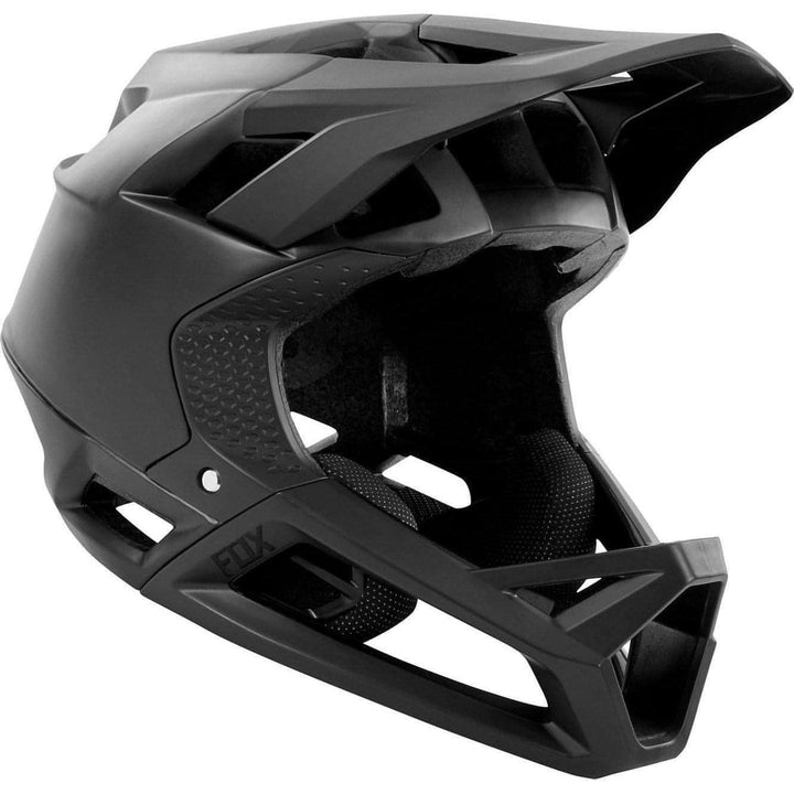 Fox Helm Proframe - Fullface-Helm - Vollvisirhelm - Downhillhelm - Endurohelm Schwarz XL, Schwarz XL