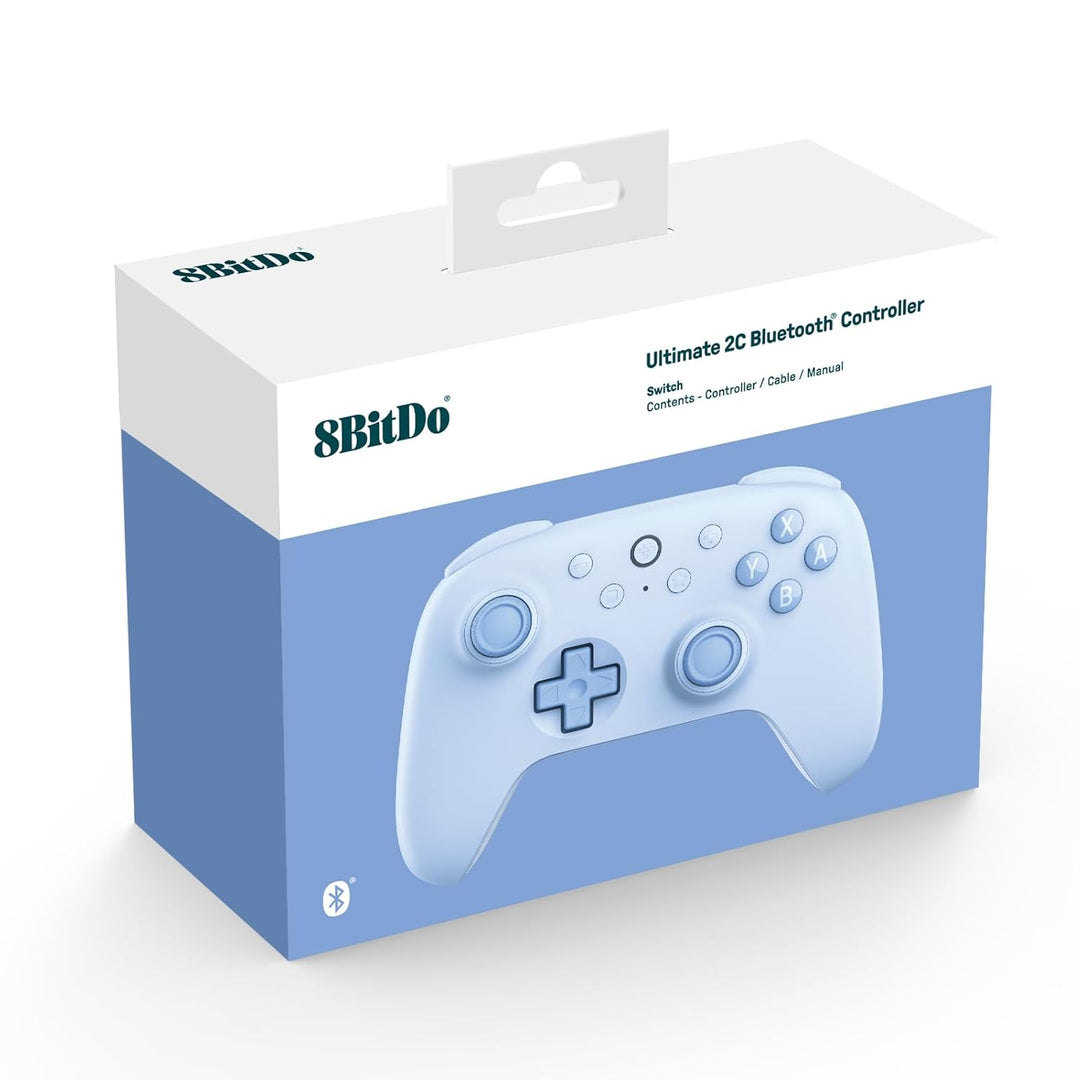 8Bitdo Ultimate 2C Bluetooth Controller for Switch, Wireless Controller with 6-Axis Motion Control,