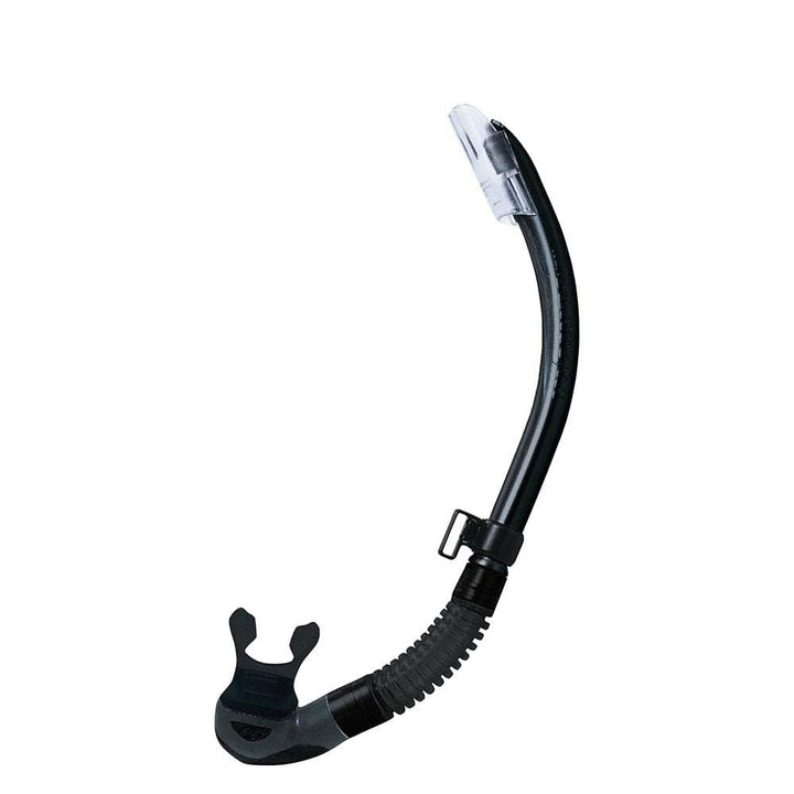 Tusa Platina 2 Hyperdry - Semi dry Trockenschnorchel Erwachsene profi silikon Schwarz Schwarz, Schwa