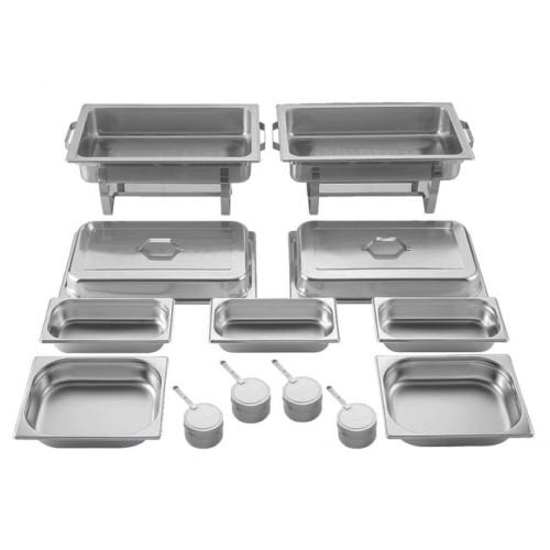 2 Chafing Dish Multi Plus inkl 6 GN-Behälter