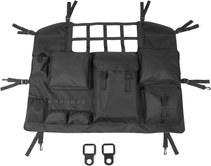 RT-TCZ Wrangler JK JL Kofferraum-Aufbewahrungstasche, Organizer mit mehreren Taschen, Werkzeug-Kits,