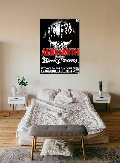 Aerosmith - Roar The Dragon, Frankfurt 1999 » Konzertplakat/Premium Poster | Live Konzert Veranstalt