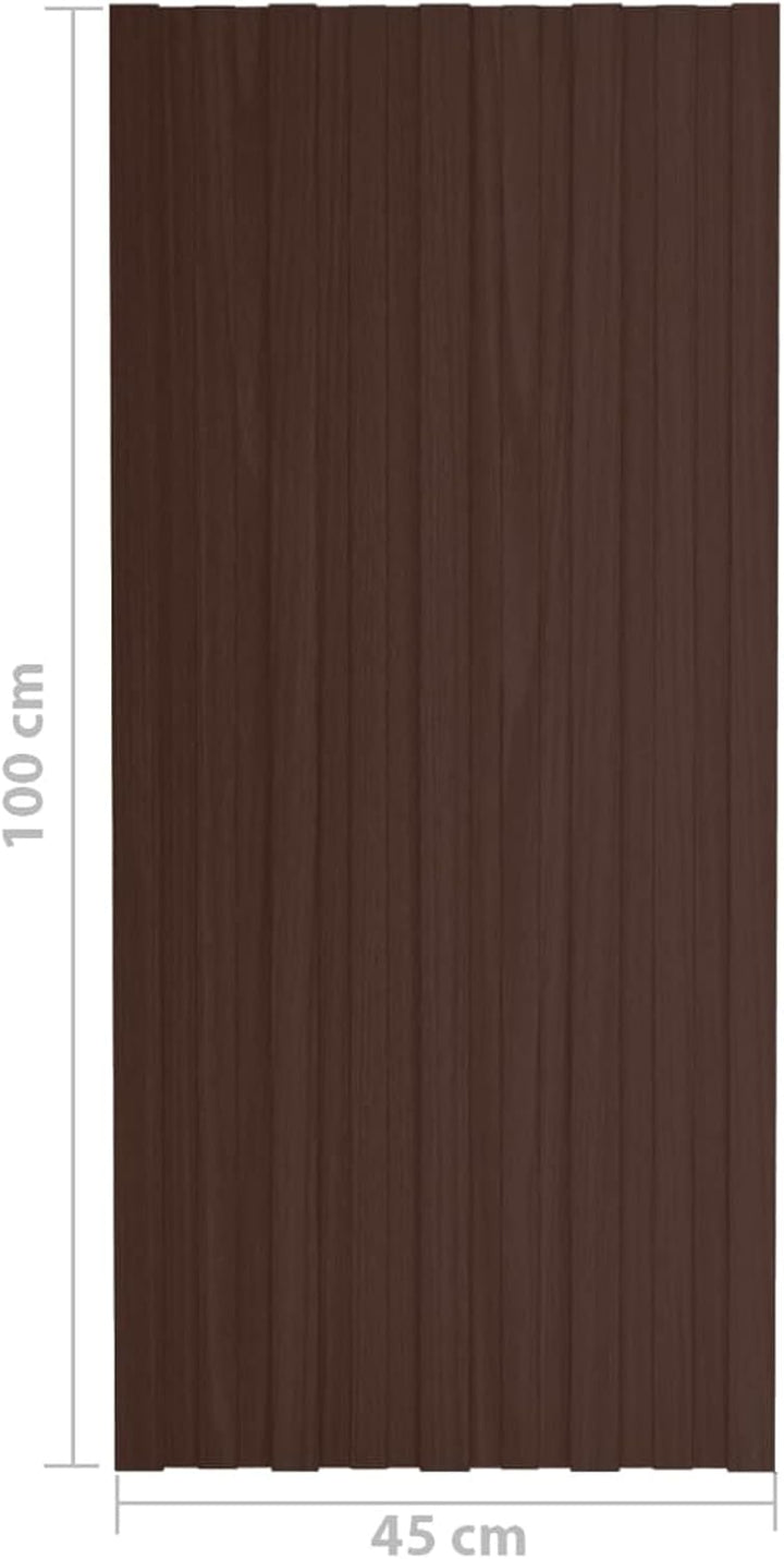 Homgoday Dachpaneele Dachblech Trapezbleche Stahlblech Metallblech Dach Platten Dachblech für Geräte