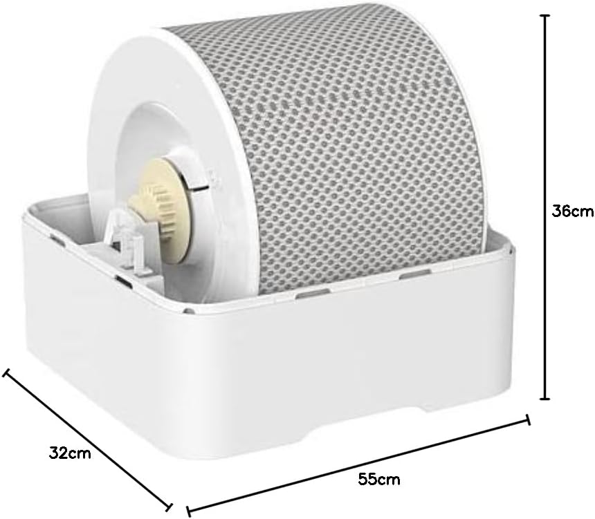 BONECO 3in1 Hybrid Luftbefeuchter & Luftreiniger H300 I 4,5L Wassertank I für Räume bis 50 m² I 6 Le
