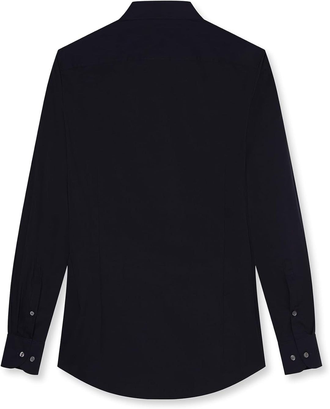 OLYMP Herren Oberhemd Langarm Level.Five.Body.fit,Twill,Body fit,Haifisch-Kragen M Schwarz 68, M Sch