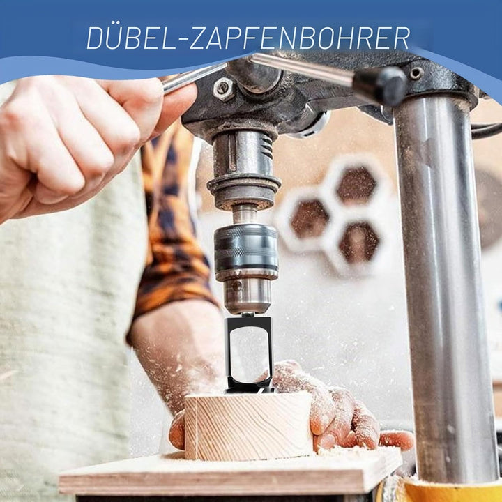 Dübeldübelschneider Zapfenbohrer Bi, Holzdübellochschneider, Zapfendübel und Dübelbohrer Holzbearbei