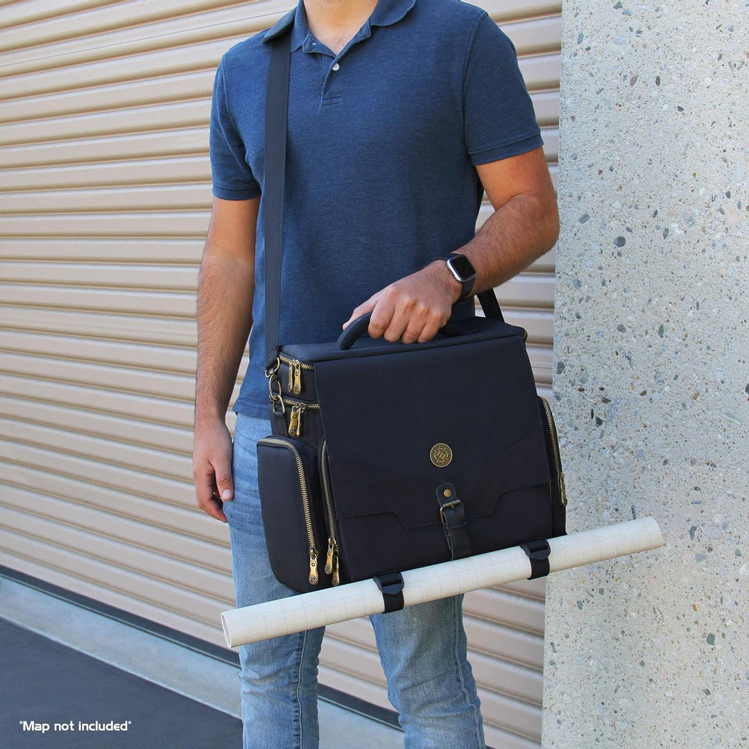 ENHANCE Tischspiele RPG Abenteurer Tasche - Dungeons and Dragons Reisetasche für Dungeon Masters mit