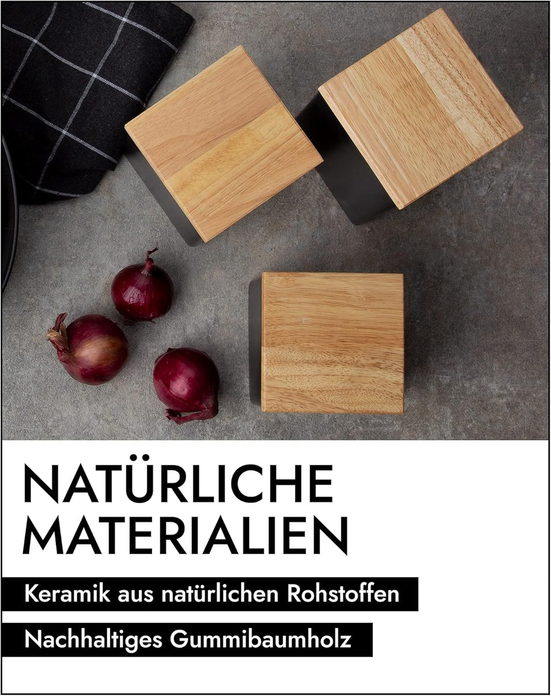 Continenta Keramik Vorratsdose | Ideal Für Vorräte & Mit Luftdichtem Verschluss | Handmade In Portug