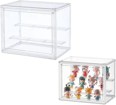 Siyecioa Schaukasten Vitrine, Acryl Vitrine, Glasvitrine, Plexiglas Vitrine Klein mit Tür Für Action