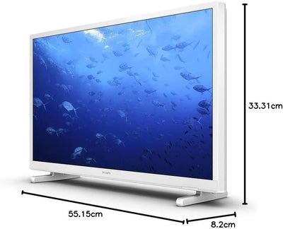 Philips 24PHS5537/12 24 Zoll, 768p, LED Fernseher Für Unterwegs, LED TV Mit Pixel Plus HD Und Micro