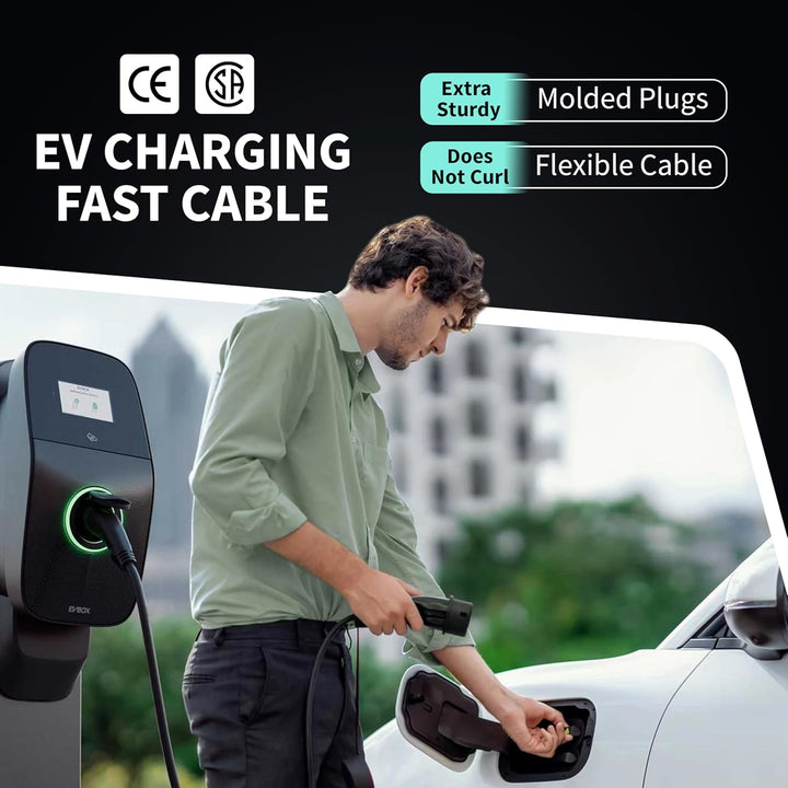 Loady typ 2 ladekabel 10m | 11 kW | 3 Phasen 16A | Extra langes 10 Meter Kabel für Auto EV/PHEV - La