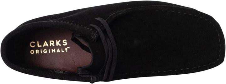 Clarks Originals Herren Stiefel Wallabee Boots 41 EU Dunkelschwarz, 41 EU Dunkelschwarz
