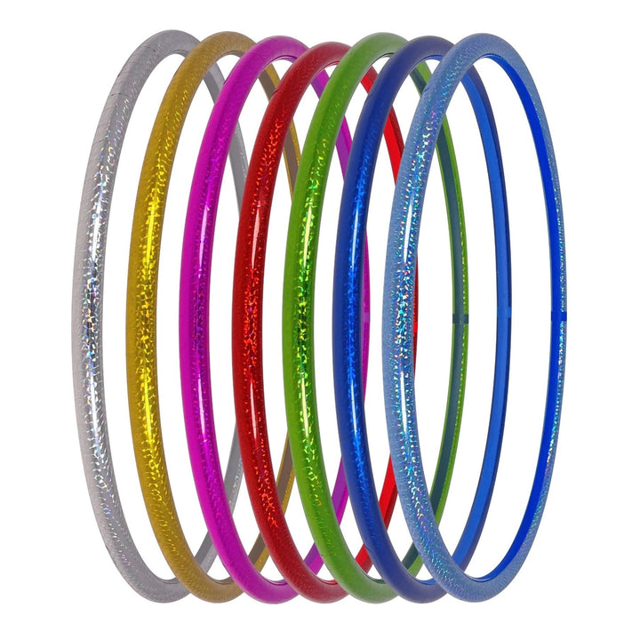 Hologramm Hula Hoop Reifen, Ø80/90/100cm Rot Ø90cm, Rot Ø90cm