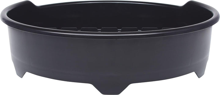 KS Tools 150.9209 Polyethylen-Fasstrichter mit Sieb, 30 l, Schwarz