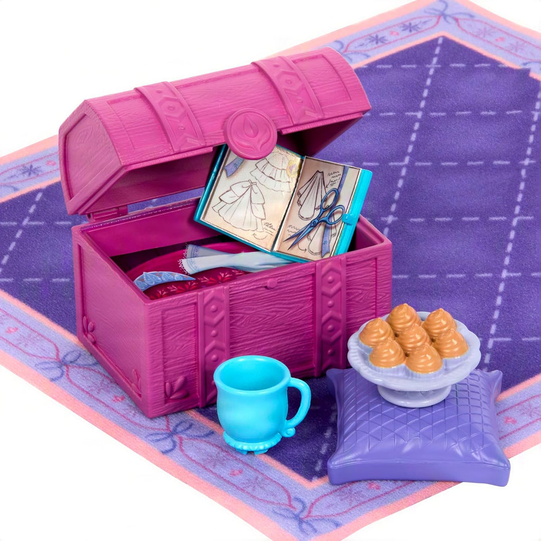 Mattel Disney Die Eiskönigin Spielzeug, Anna- und ELSA-Modepuppen mit Schlafoutfits und Hausschuhen,