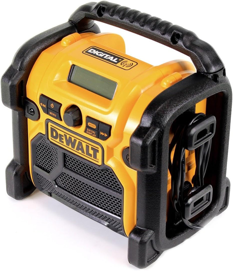 DeWALT Digital Radio Akku-Radio Baustellenradio FM/AM DCR020-QW 10.8-18V