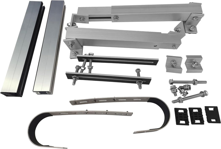 Home Trends® Photovoltaik Balkonkraftwerk Halterung Solarmodul Aufständerung Solarpanel Befestigung