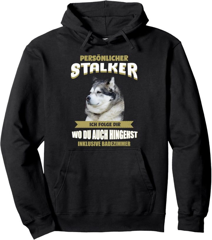 Alaskan Malamute Hund - Alaskan Malamute Pullover Hoodie