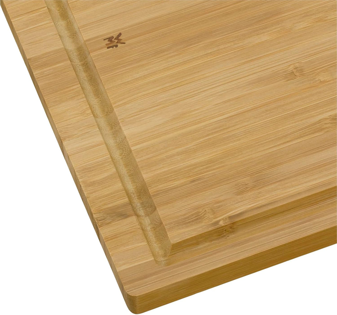 WMF Schneidebrett Bambus natur, 45 x 30 x 1,9 cm, Bambus Brett, Holzbrett gross - Tranchierbrett mit