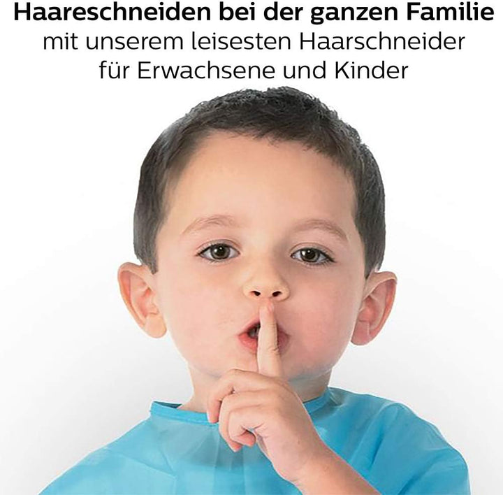 Philips Haarschneider f. d. ganze Familie QC5115/15 Edelstahlklingen, 11 Längeneinstellungen, Verwen
