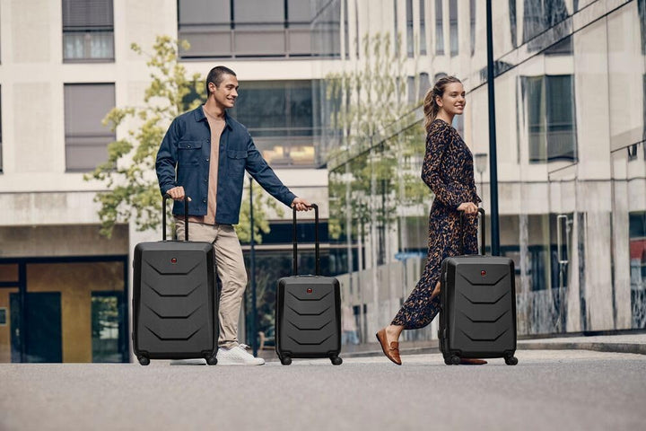 WENGER Prymo Carry-On Hartschalenkoffer, Handgepäck, Trolley, 36 (43) l, Sicherheitsschloss, Damen H